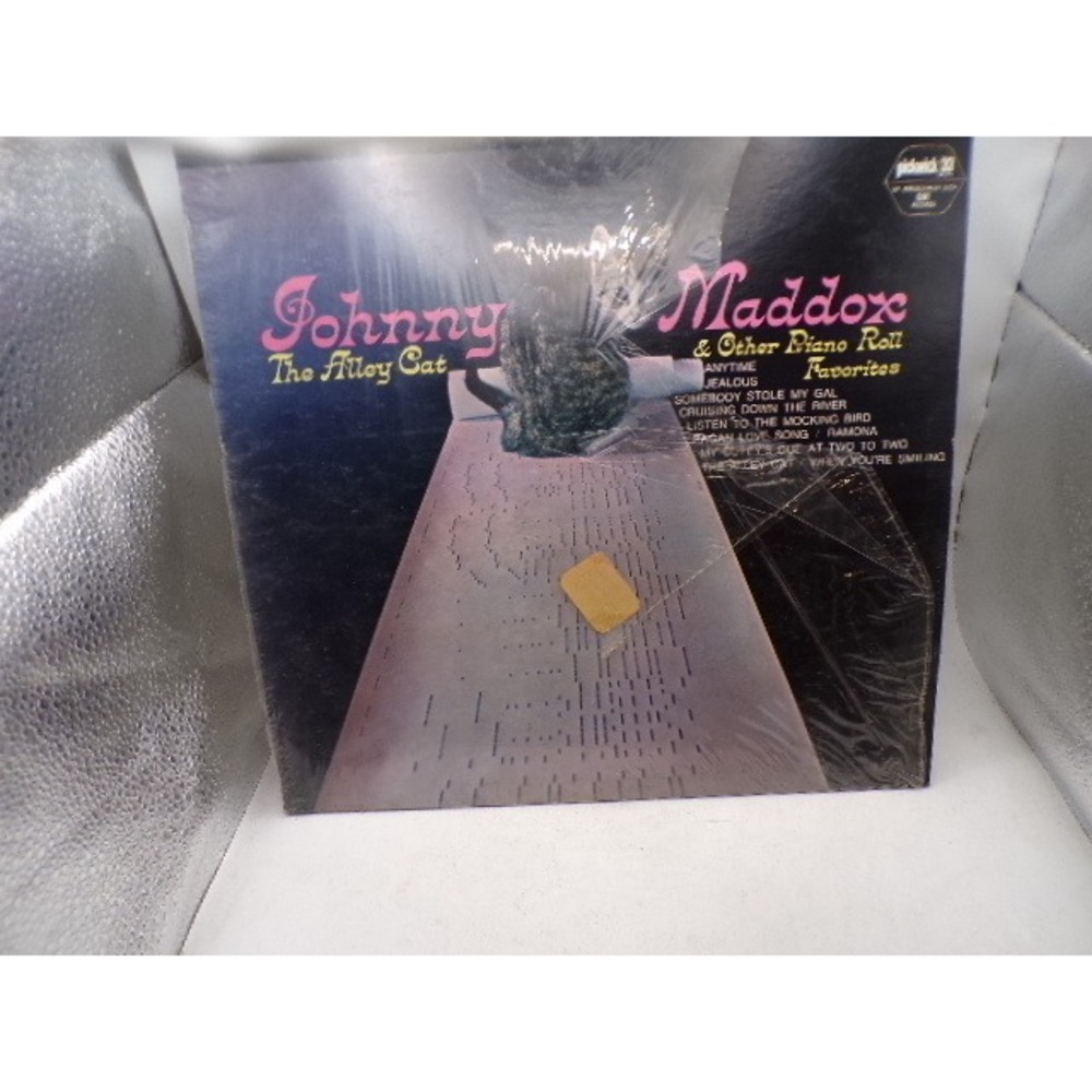 Johnny Maddox The Alley Cat & Other Piano Roll Favorites Vinyl LP SPC-3011